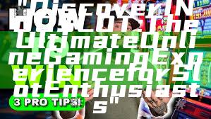 "Discover INDOSLOT: The Ultimate Online Gaming Experience for Slot Enthusiasts"